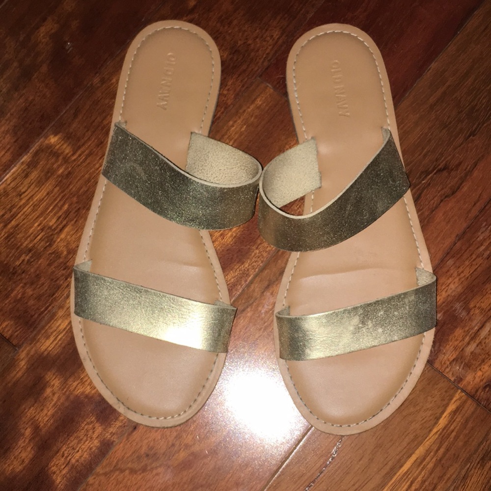 Slip on strappy gladiator sandals